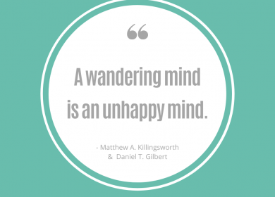 a wandering mind is an unhappy mind harvard